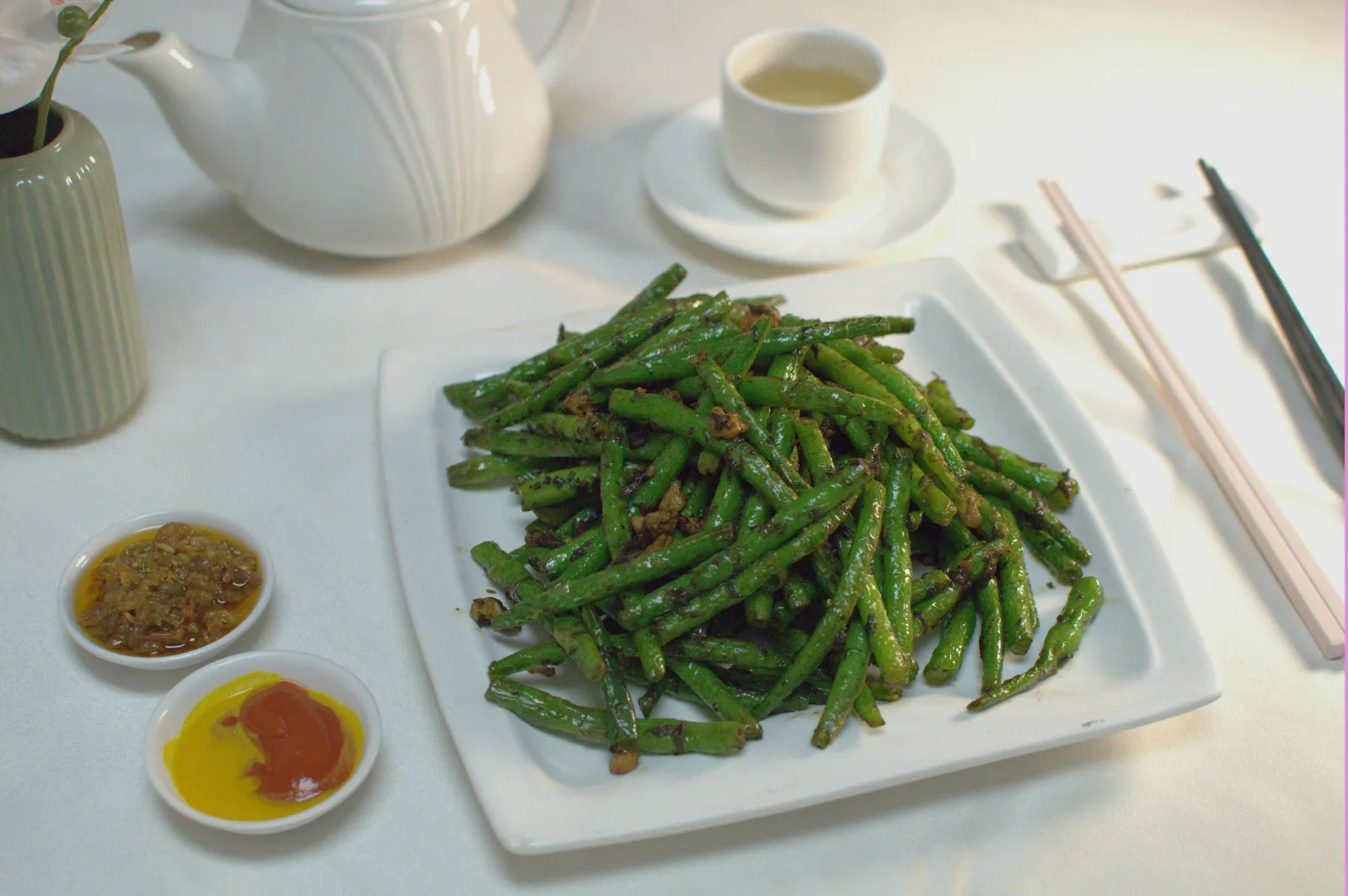 豆醬四季豆牛肉