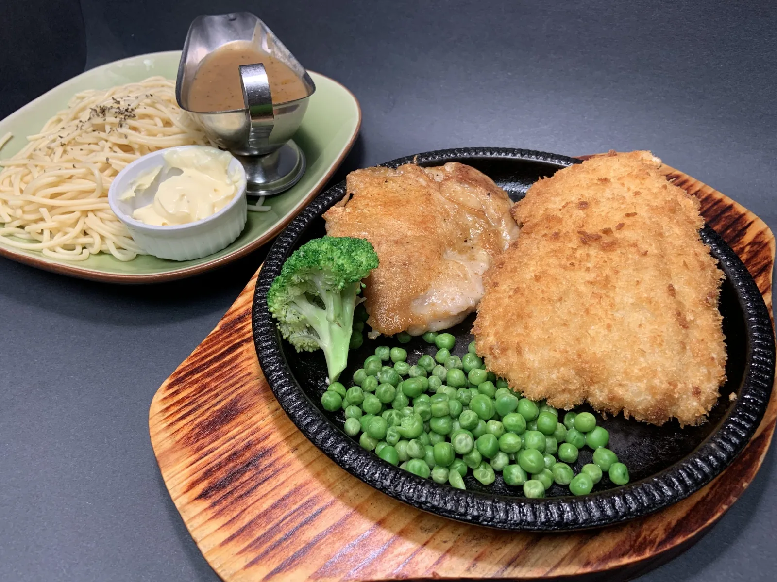 Chicken & Cutlet Sole Steak Combo