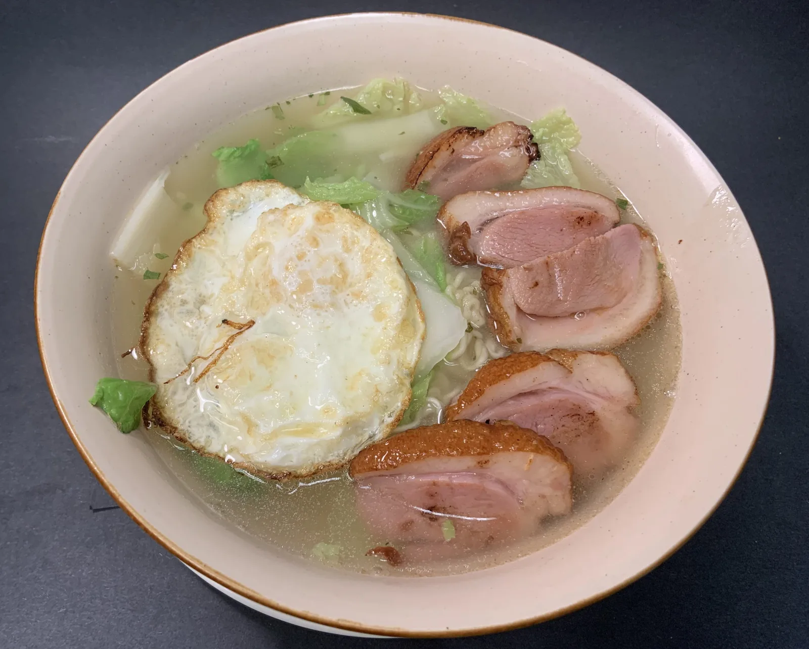 Duck Breast Noodle Soup